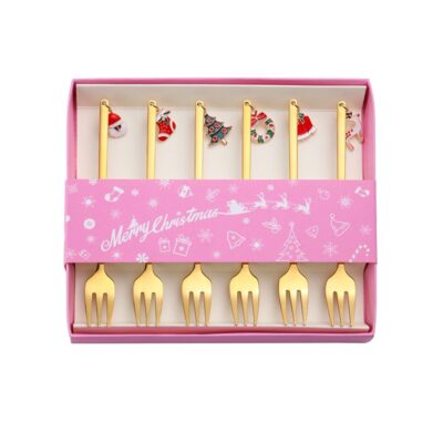 Stainless Christmas Cutlery Gift Set