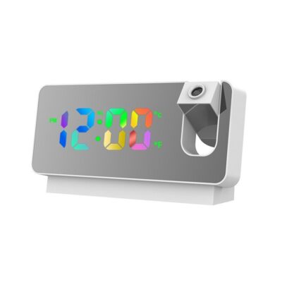 LED Smart Mirror Alarm Clock