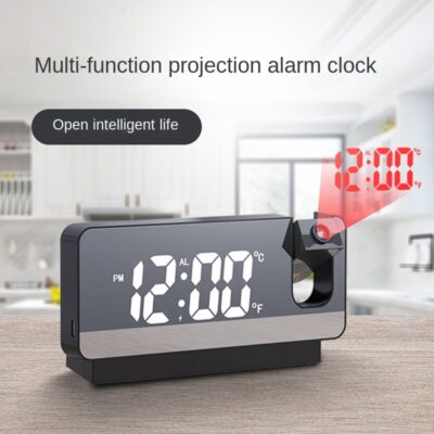 LED Smart Mirror Alarm Clock