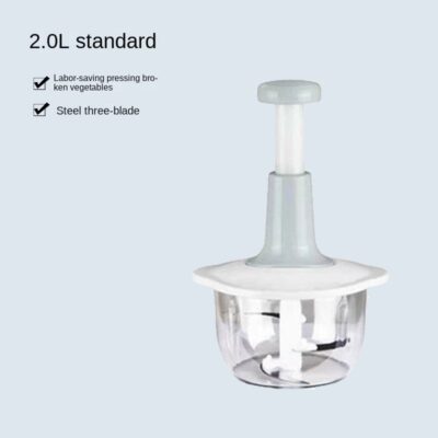 Manual Garlic Press & Food Grinder