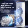 Rechargeable Portable Mini Fan with Spray Cooling