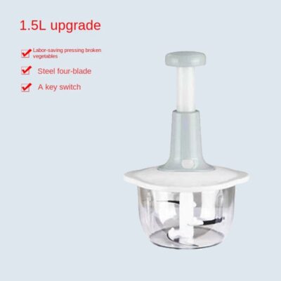 Manual Garlic Press & Food Grinder