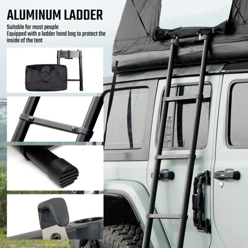 Foldable Aluminum Telescopic Ladder