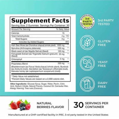 Sea Moss Gummies Immune Support