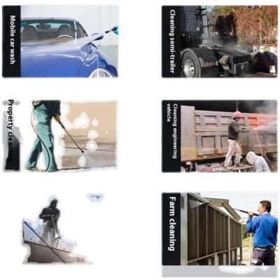 High-Power Outdoor Mobile Floor Washer